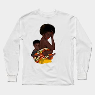 Mom and son. Best mom ever, Mom of the year, Mother's day gift idea. Long Sleeve T-Shirt